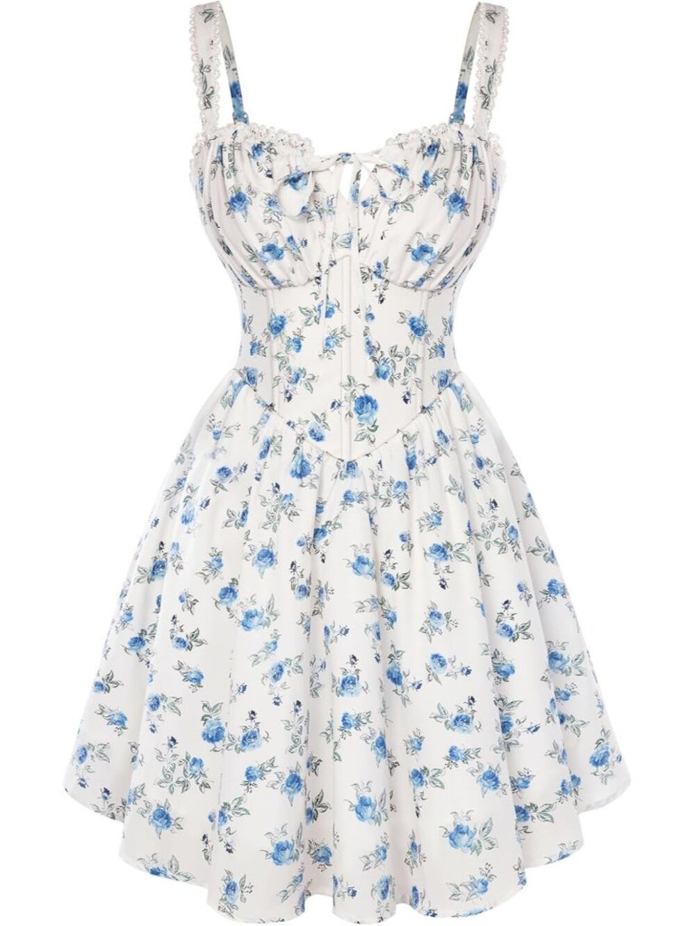 Floral Corset Mini Dress — Elegant Summer Essential for Every Occasion